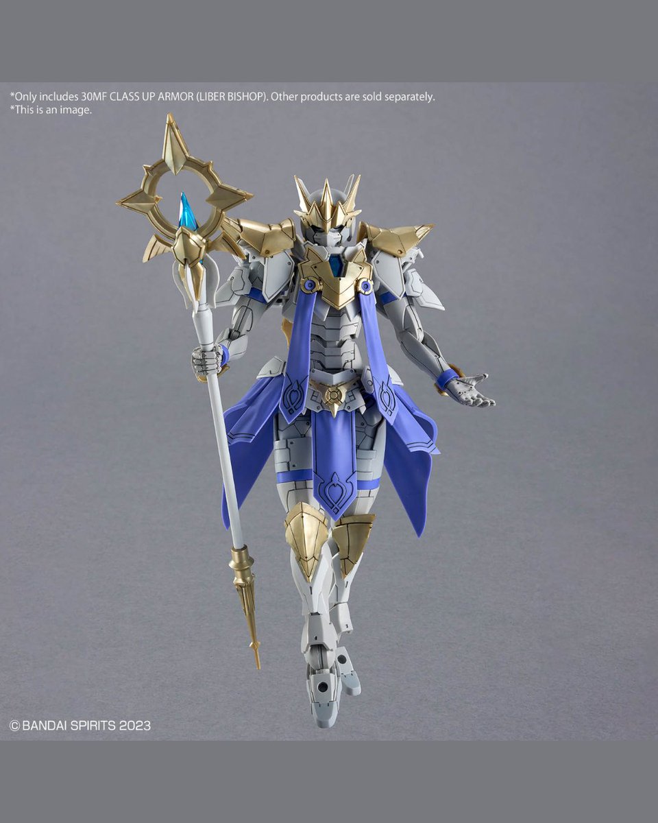 BandaiHobbyUS's tweet photo. 30MF CLASS UP ARMOR LIBER BISHOP is now available at your local hobby store!

Check your favorite retailer for availability.

*Only includes CLASS UP ARMOR option parts. Character not included.

#30MF #PlasticModelKit #BandaiHobby https://t.co/nBPxMqkvoz