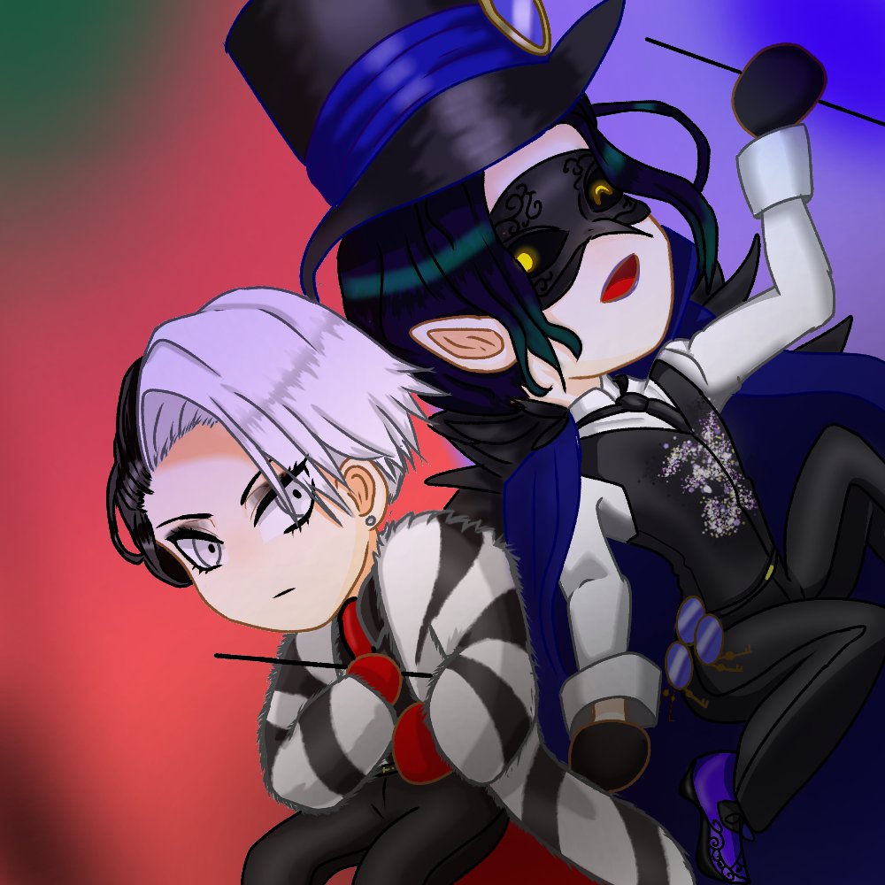 AdiAni861325's tweet photo. #twst #twistedwonderland #twstファンアート #divus #crewel #dire #crowley https://t.co/Ws4WWGfddX