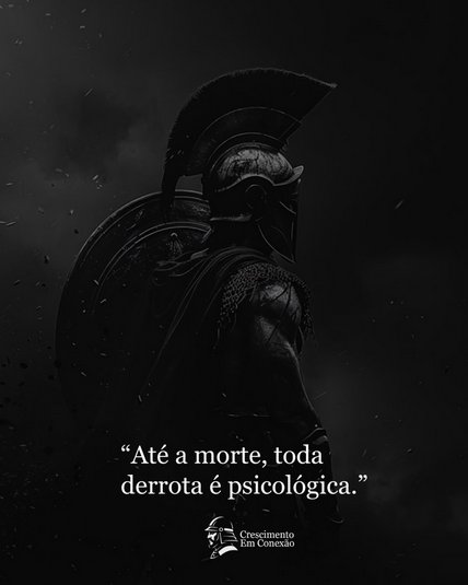 Todo sofrimento está na mente.

Para suportá-lo, você precisa mudar a sua forma de encarar o mundo.