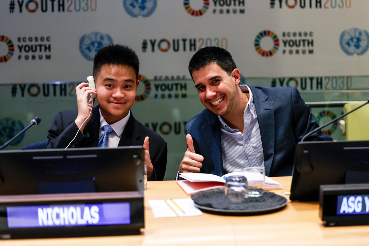 UN Youth Office tweet media
