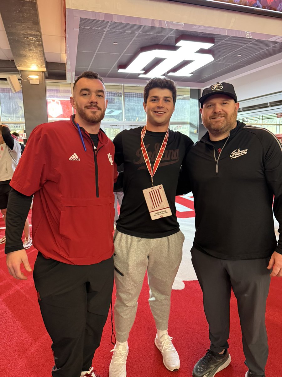 Loved being back <a href="/IndianaFootball/">Indiana Football</a> for the spring game last night! Thanks <a href="/coachgrantcain/">Grant Cain</a>, <a href="/Coach_RMAC/">Ryan McInerney</a> and <a href="/Jaxon_Miller_54/">Jaxon Miller</a> for the invite and great conversations throughout the night.