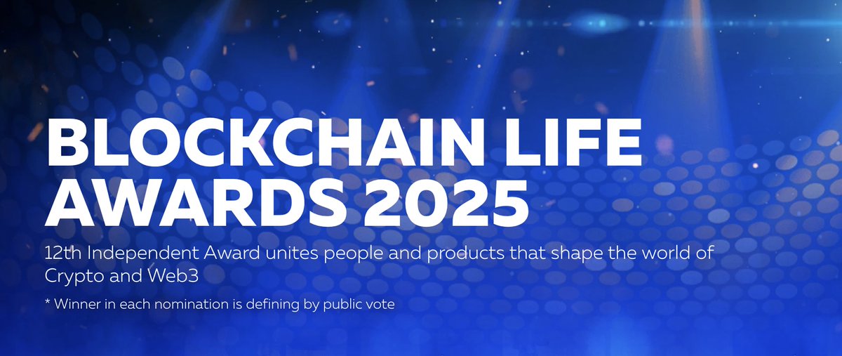💥 Let’s push in the vote for Blum at <a href="/BlLife_Forum/">Blockchain Life 2025</a> Awards ↙️ voting.blockchain.forum/en/

🔹follow <a href="/CapsFounder/">crypto</a>
🔹Retweet this post

5 days left ⌛️ #BlockchainForum2025
