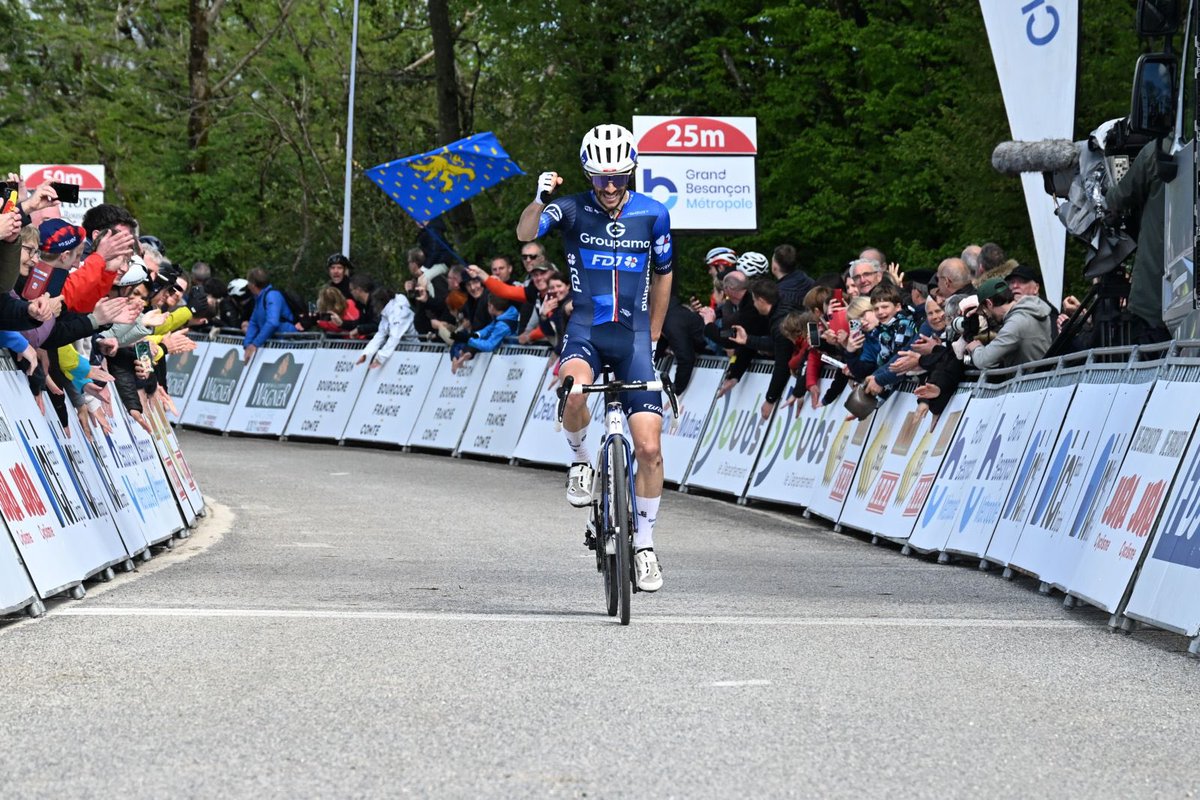 🏆 Guillaume Martin remporte la Classic Grand Besançon Doubs, l’Équipe cycliste Groupama–FDJ conserve le titre !

📷 Bruno Bade / Ligue Nationale de Cyclisme