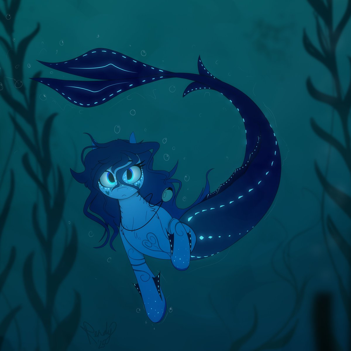 Render_Point's tweet image. deep sea creature
