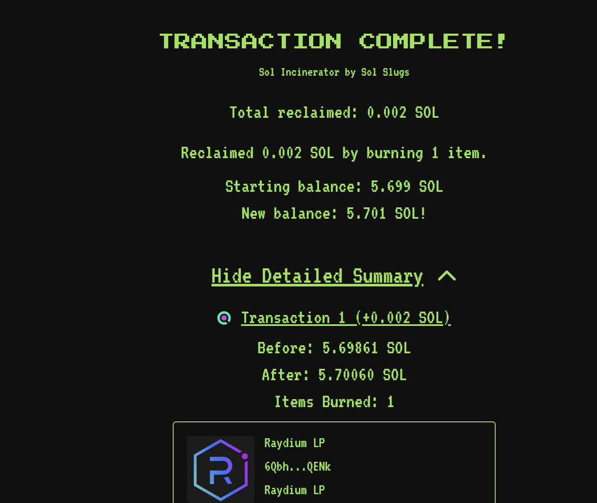 NFTBattleMiners's tweet photo. LP tokens have been burned 🚀 Liquidity is locked to stay forever 🔥 
 https://t.co/ofOBmiow37 https://t.co/aKkfvHFnTN