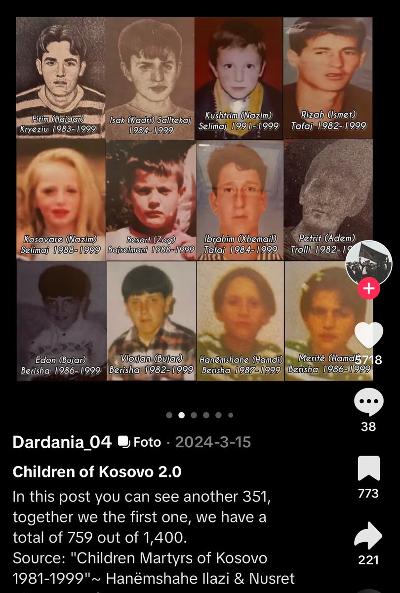 If someone wants to see the 1,400 , they should buy the book shown in picture 1 — all of them are listed there, with photos and more. Alternatively, you can watch the 2 videos on TikTok, although for now, only 759 of the 1,400 are shown. #kosovo #truth #facts #share