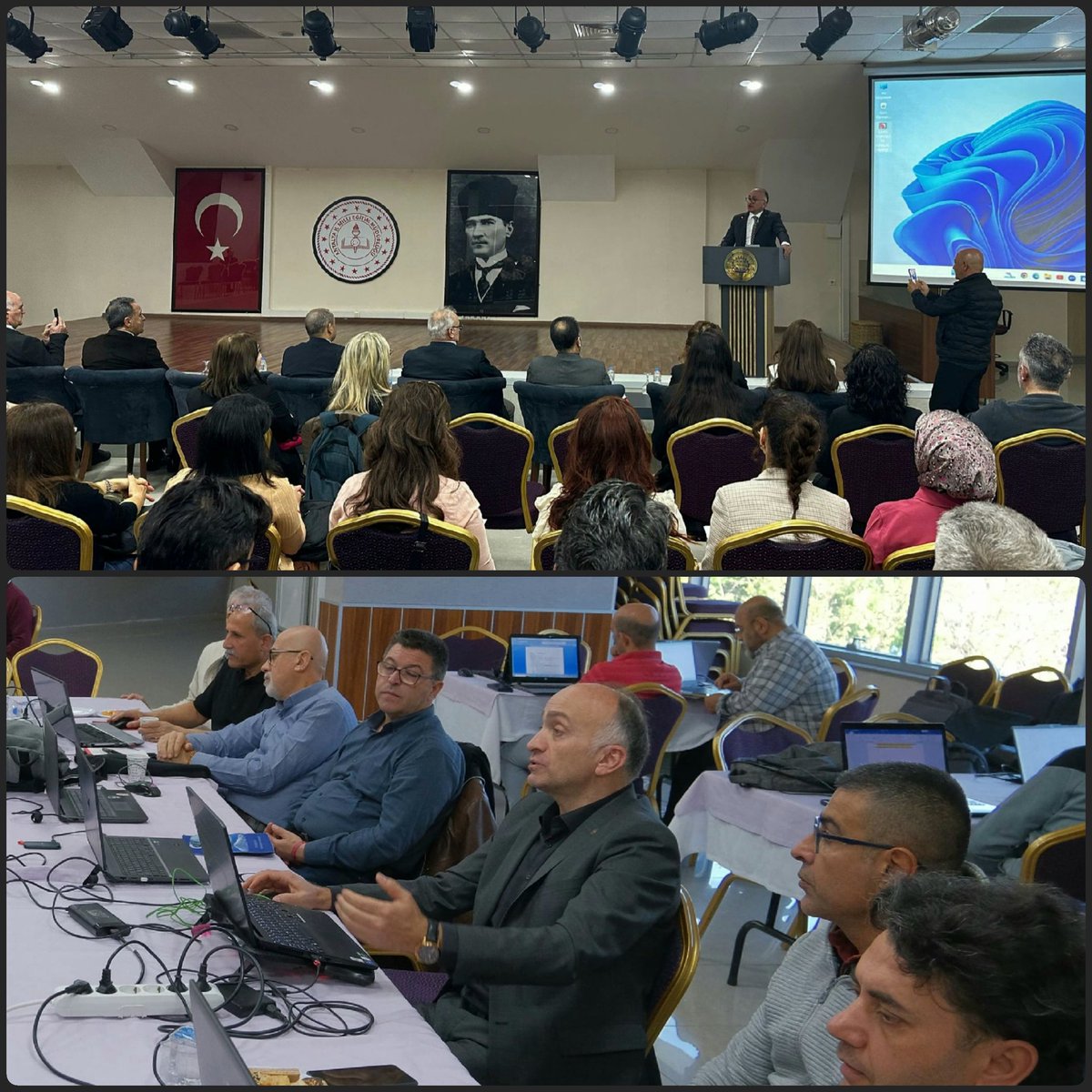 BedriEksi's tweet photo. ⚙️📝"Meslek Ortaokulu" ve yeni açılacak alanlara ait program geliştirme, 12.Kalkınma ve  MEB Stratejik Planı, Maarif Modeli ile Mesleki ve Teknik Eğitim Politika Belgesi'ndeki  hedefler ve  yeni yaklaşımlarla ilgili çalışmalarımız hızla devam ediyor ! 📈
@Yusuf__Tekin @tcmeb https://t.co/uNjnBAhybr