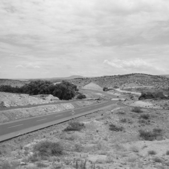 ArizonaDOT's tweet photo. ADOT Flashback Trivia: This photograph was taken in the 1960s of construction of a highway where parts of it is known as Arizona Veterans Highway.
What highway are we looking?
#FlashbackTrivia https://t.co/V3ezHJ1i5m