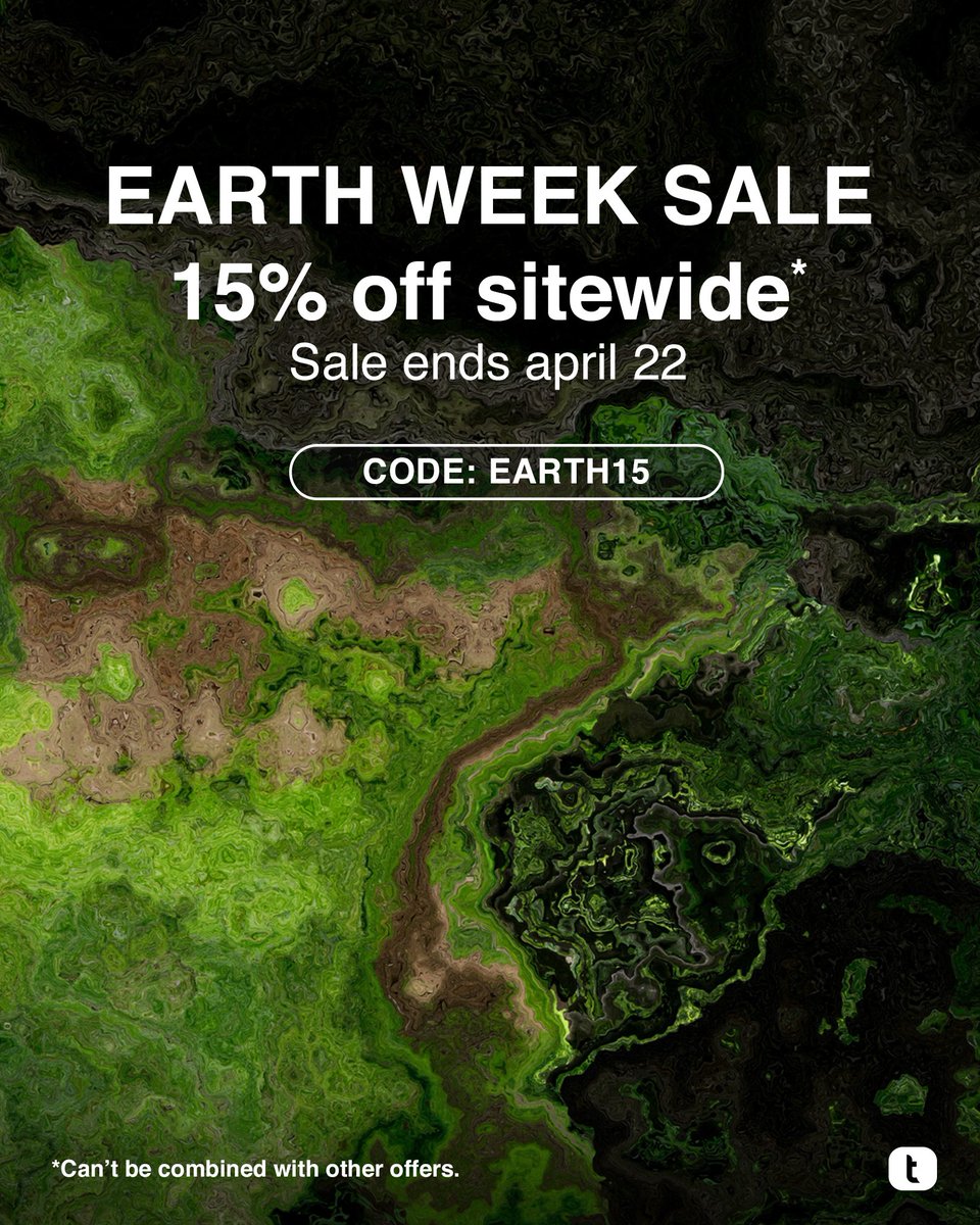 ToniiqOfficial's tweet image. 🌍 Earth Day Sale

15% off sitewide through April 22 with code EARTH15.
Nature powers our ingredients - now it powers your savings.

#Toniiq #EarthDaySale #CleanIngredients