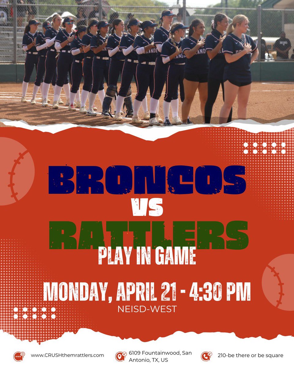 One team, one dream. Brandeis Broncos ready for the moment.🥎💙🧡 #PackTheStands #HustleHitNeverQuit