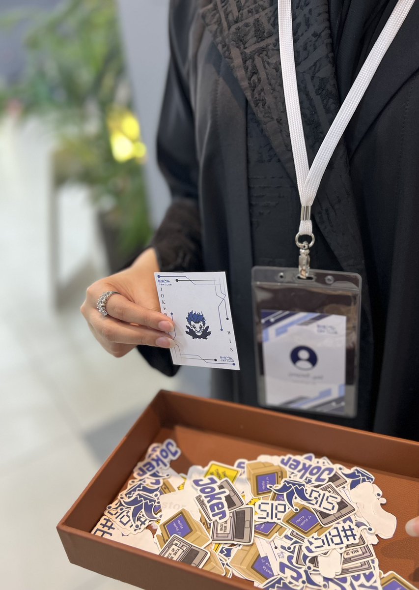 شعور الفخر ما يوصف، وكل الشكر لكل من ساهم في نجاح الفعالية! تجربة ممتنة لها بكل تفاصيلها

#CBA_COMMUNITY 
#TheJokerBIS