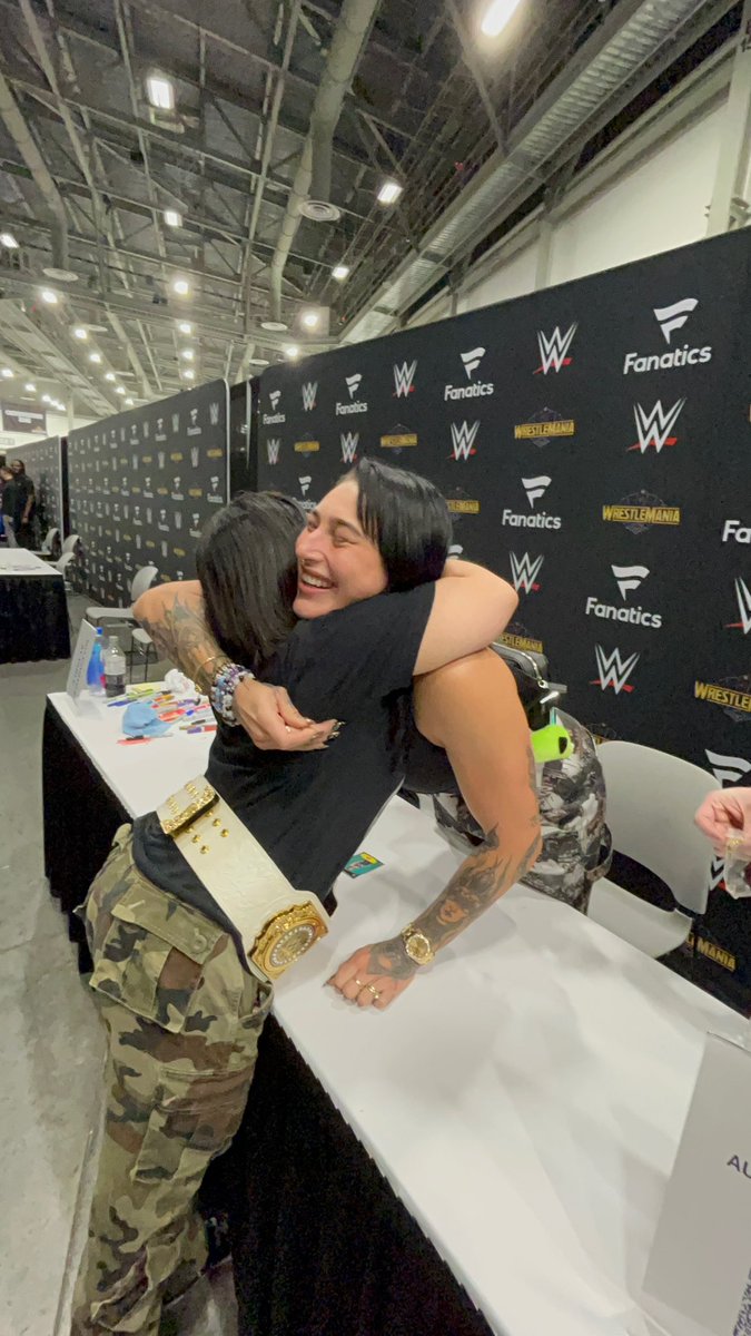 zellsbrutality's tweet image. i love you. thank you for everything @RheaRipley_WWE