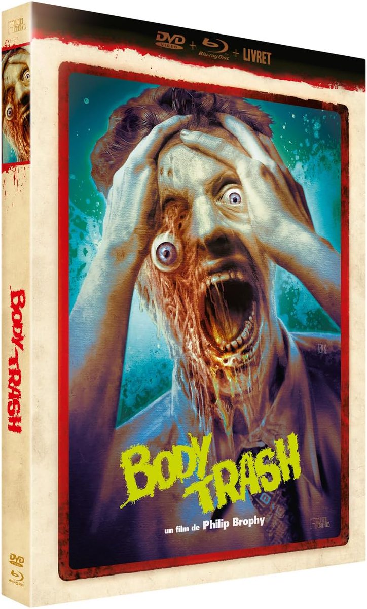 hdnumerique's tweet photo. 🧬💀 #BodyTrash (1993) débarque enfin en #Bluray en 🇫🇷 !
💉 Info : https://t.co/vLOI1dgXyq
🦘🇦🇺 Mutations, corps liquéfiés, satire acide : un OVNI signé Philip Brophy 🧟‍♀️
📀 Combo Blu-ray + DVD + livret
📅 Sortie le 16 mai. https://t.co/9EkD1xFlYi