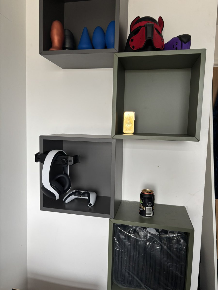 Built and put up new units…. Only essentials can go on them