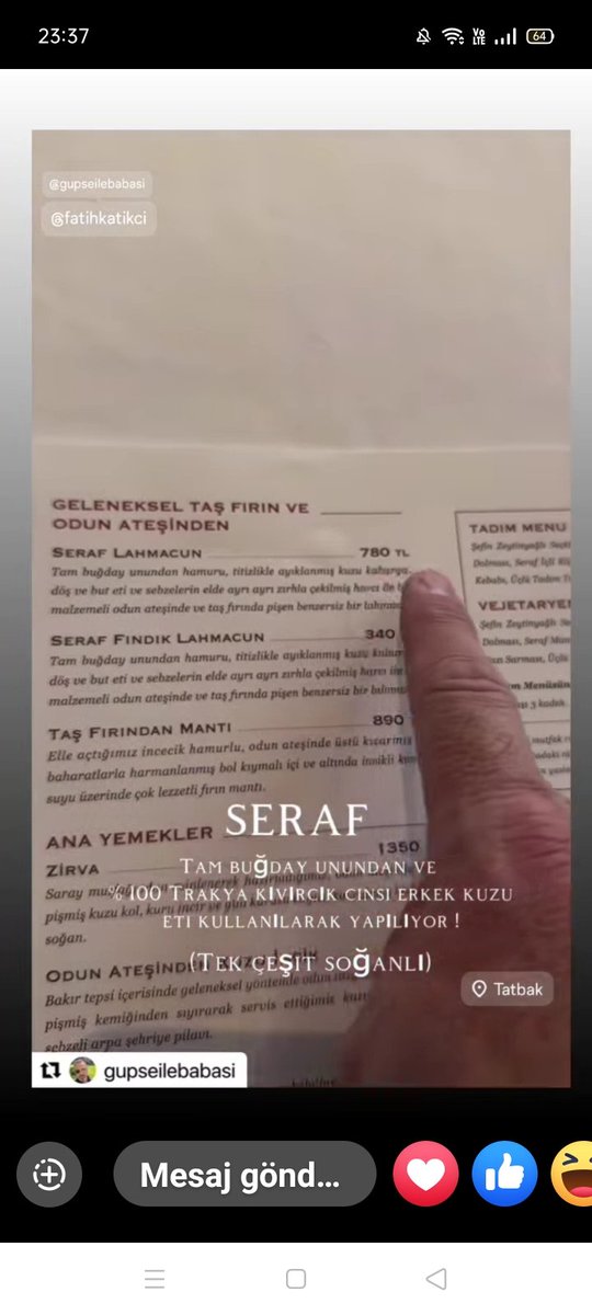 nedimsevi's tweet photo. @ZamHaberAjans Daha pahalısı var mı? https://t.co/yvMZFVDKGO