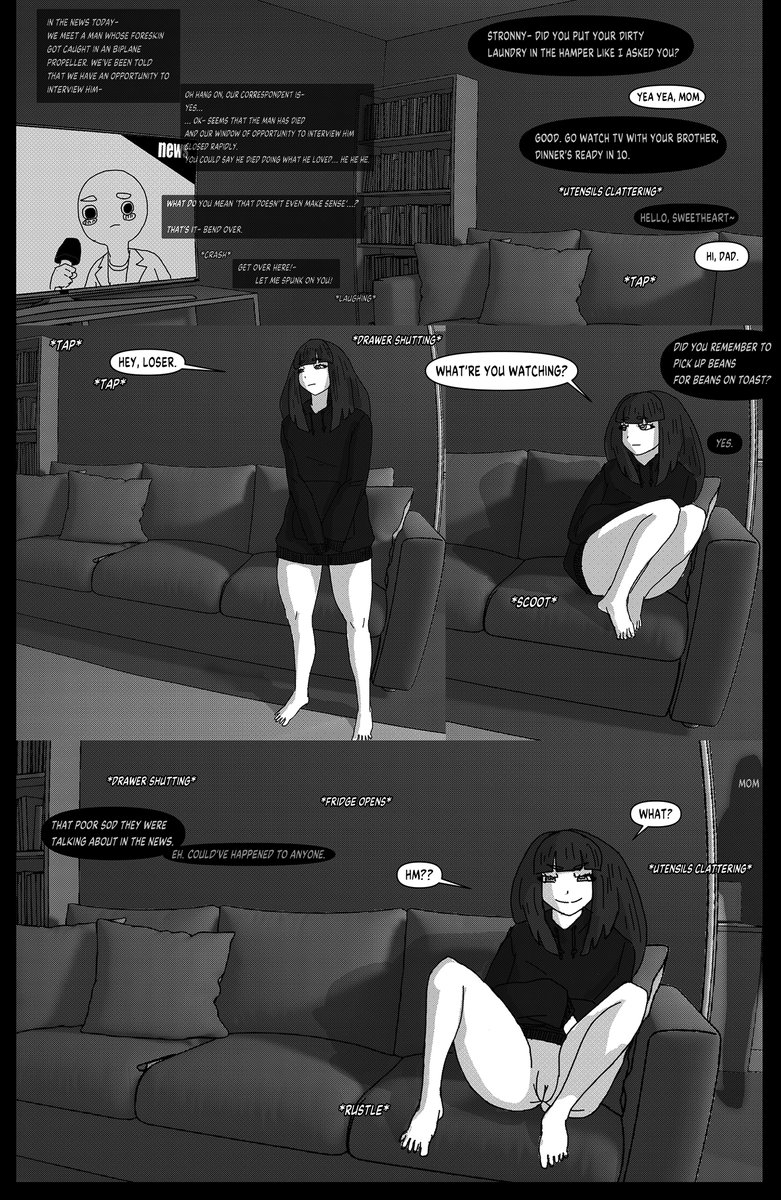 OK well, i just wanted to draw this specific scenario quickly with "NEET Stronny" while working on other things.

(reads Left-To-Right bcoz i can't be consistent to save my life.. i might actually pivot entirely to LTR. haven't decided yet. 🫣)