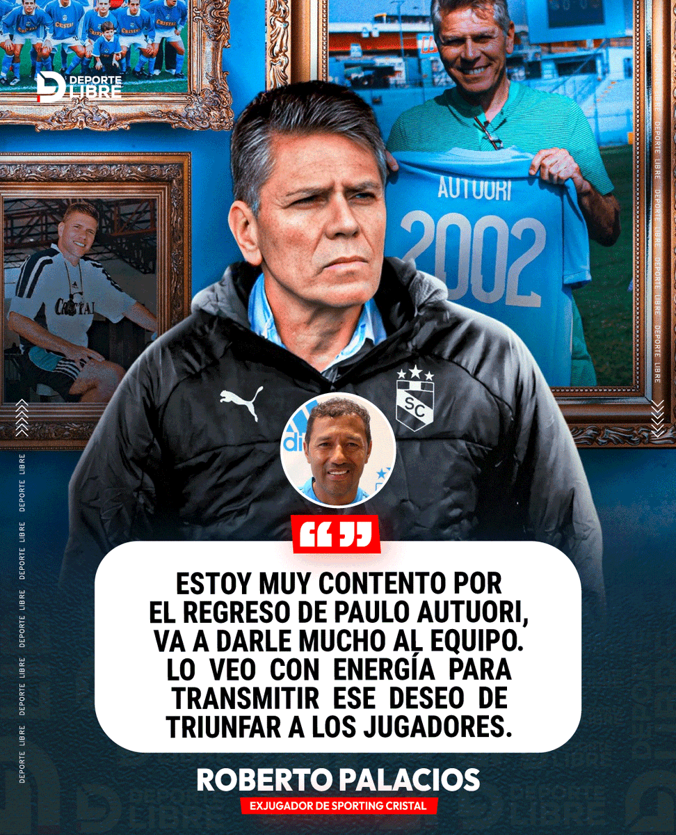 DeporteLibre_Pe's tweet photo. Roberto Palacios respalda el regreso de Paolo Autuori a Sporting Cristal.
#RobertoPalacios #PaoloAutuori #SportingCristal #FútbolPeruano #Liga1 https://t.co/kVPOPsvdgc