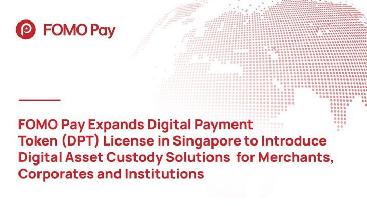 XRP_HAIJI's tweet photo. FOMO PayがシンガポールでDPTライセンスを拡大！加盟店、法人、機関向けデジタル資産カストディを開始！
ベトナムではVNDでクロスボーダー決済の仮想口座開設！
#Ripple のODL（EUR、USD）を活用し、東南アジアでの展開加速中！ #Ripple #FOMOPay #Crypto https://t.co/9Apa61YTyH