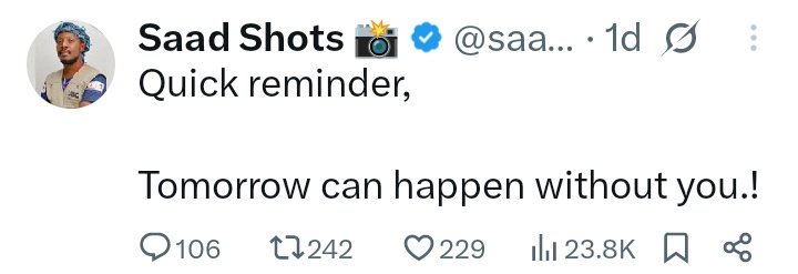 JoshOfficial's tweet image. Rest in power saad 💔