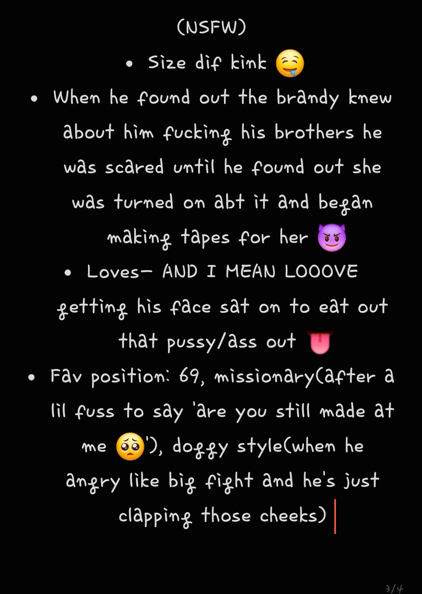 Bruce headcannons both sfw and nsfw! 
(#Bzcest)