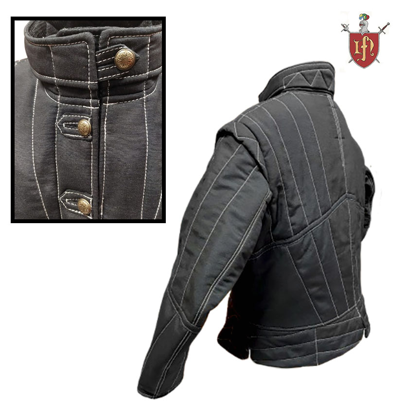 FuduliNico's tweet photo. ¡Descubre la nueva chaquetilla de Esgrima Histórica "Pacheco de Narváez"! https://t.co/syjZYzxo3n  Esta pieza combina inspiración histórica y tecnología moderna para ofrecerte la máxima protección y estilo en cada combate. ¡¡Prepárate para destacar con estilo y protección! https://t.co/FpHNinHjjM