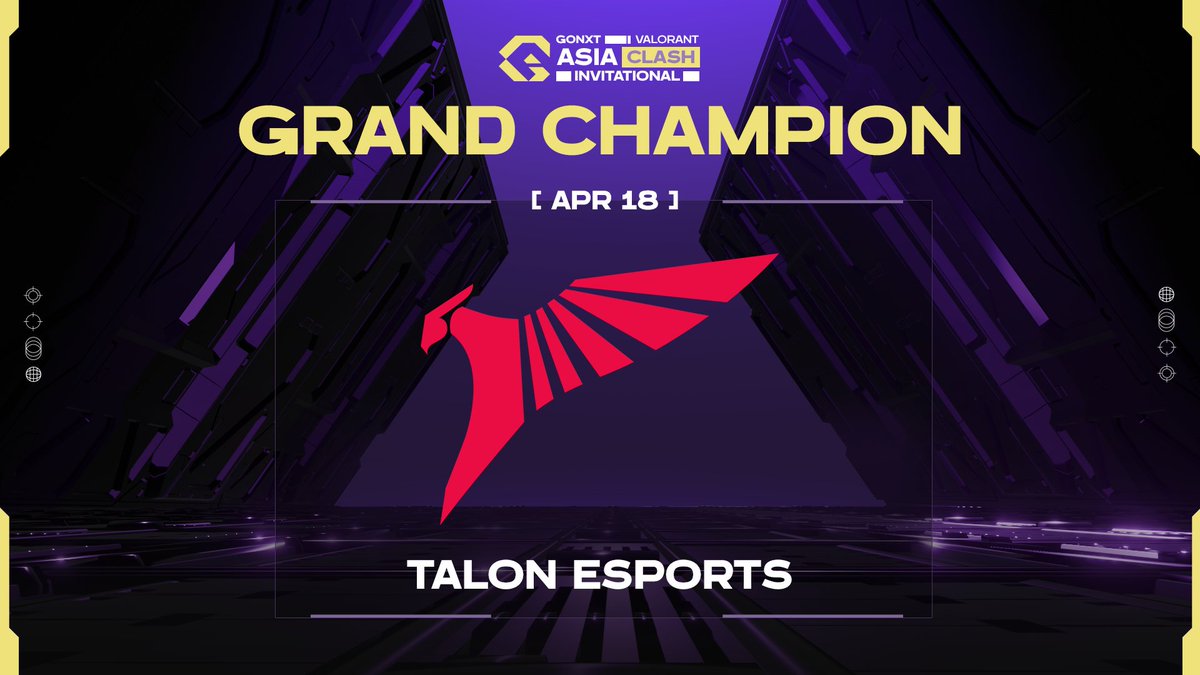 Talon Esports Academy put on a killer performance! Winner! Congratulations!

#GoNxt #GoNxtValorant #Valorant #AsiaClash
