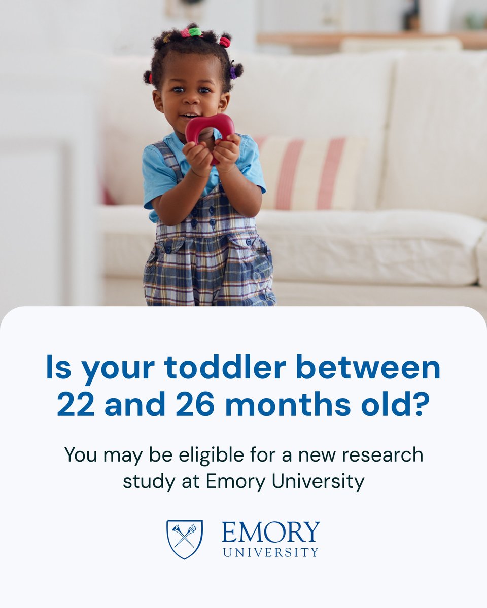 We’re pleased to extend the campaign we’re running for Emory University. To bolster the HINE team’s recruitment efforts, we’re helping them find parents of toddlers who are interested in taking part in research studies. 

Find out more: nativveresearch.com/participate/hi…