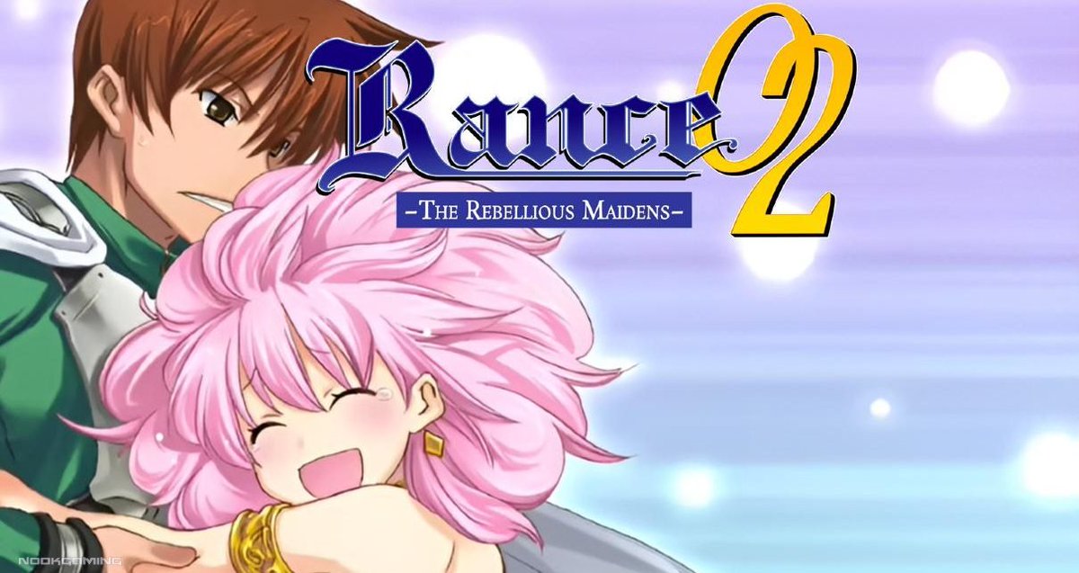 ⚔️If you liked Rance 01, then you’ll like Rance 02 as well, but this one isn't as much of an extensive remake

🎮Want to know more about this #visualnovel with gameplay? Check out @Kosakyun's detailed review:  nookgaming.com/rance-02-the-r…