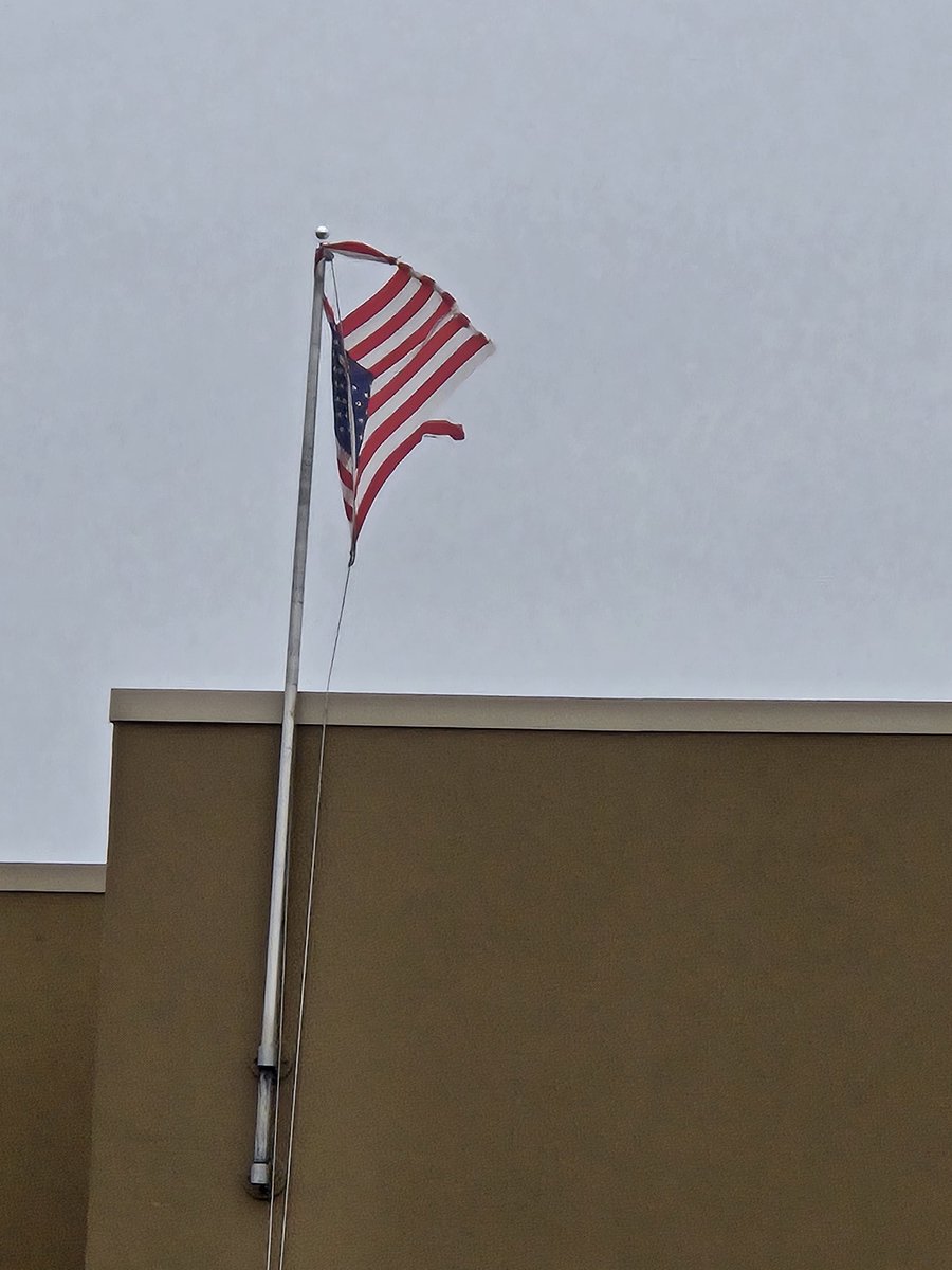 whiskey5jda's tweet photo. @Walmart, I think you might want to replace this tattered flag at your store next to @USNavy base @NASFortWorthJRB. Pretty disrespectful to all our brave service members. https://t.co/5r4OpdsWpq