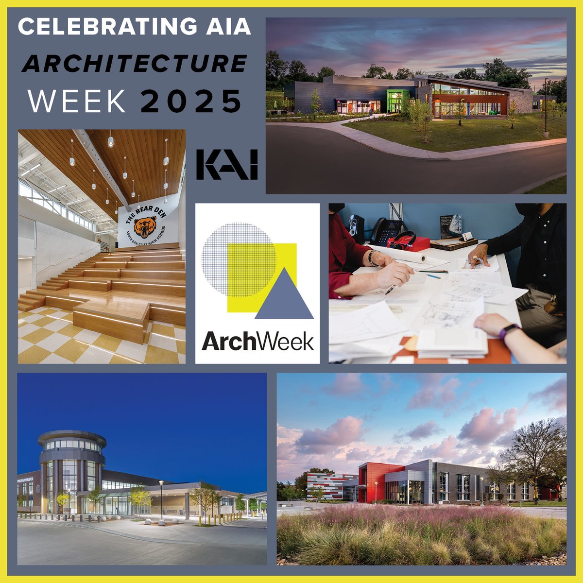 KAIenterprises's tweet photo. As we celebrate @AIANational Architecture Week 2025, we want to take time to invite young people to explore everything a career in architecture and design has to offer!
#TransformingCommunities #NationalArchiectureWeek #ArchWeek #BecomeanArchitect https://t.co/CyNN6jqKPo