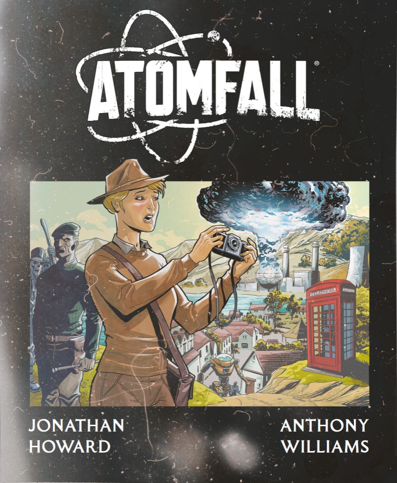 AtomfallGame's tweet photo. 🔦Embark on an original story set in the world of Atomfall
🗒️Set in the 1950's a journalist is sent to the village of Wyndham to cover a mysterious lead about the new nuclear power station 
📰Available digitally here: https://t.co/EiHc9whlbW https://t.co/5mlge9N2cC