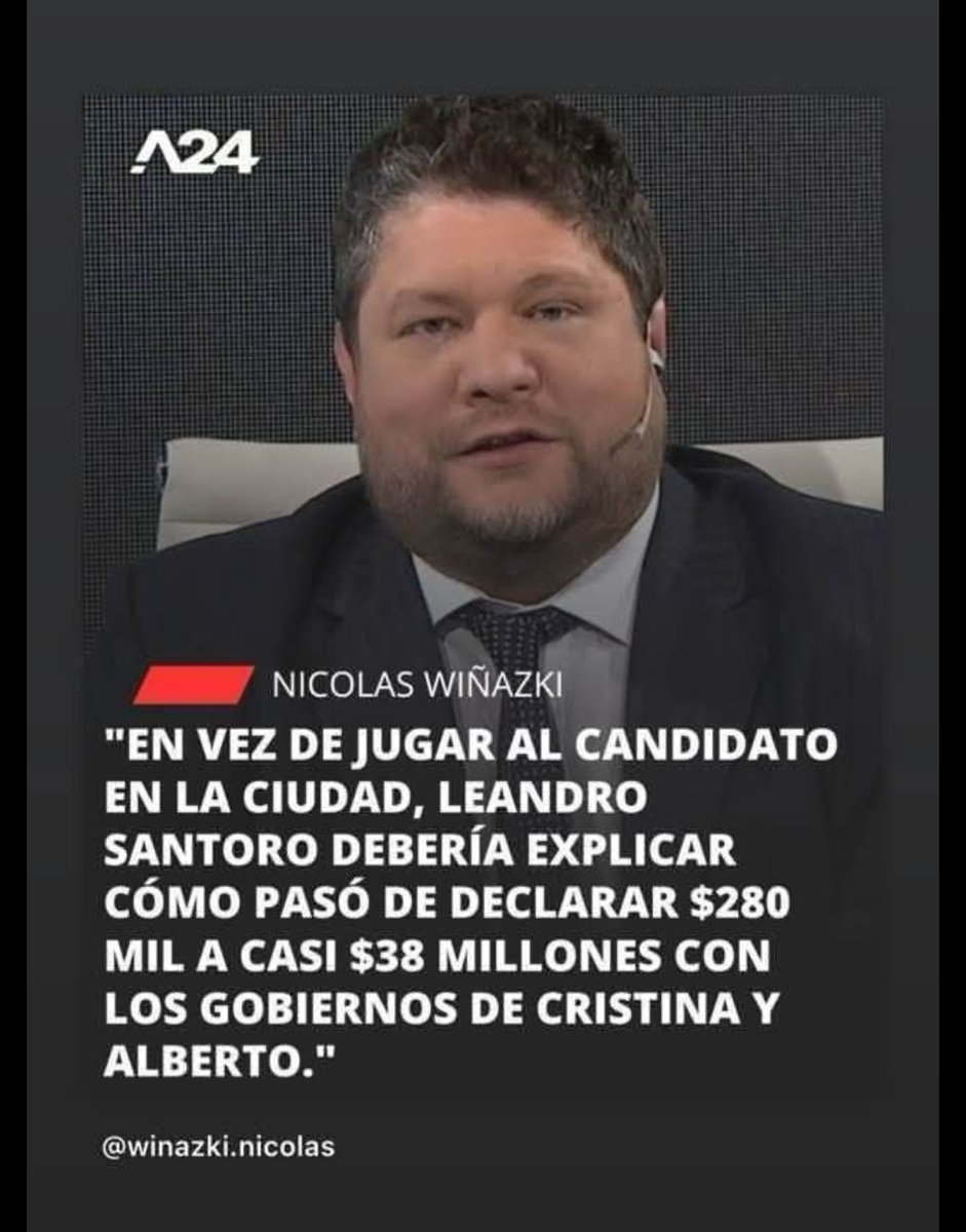 No den RT ni comenten esto que a Santoro le cae mal... pobre...