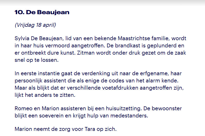 Vanavond in aflevering 10 'De Beaujean' in #FlikkenMaastricht 
20u30 op NPO 1.