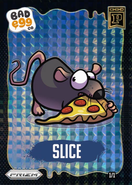 NFTsEveryday's tweet photo. 💥BIG SALE ALERT💥

@PaniniAmerica x @BadEggCompany dropped their packs this morning and sold out in ONE minute! 

We already had our first major sale with @spinotron purchasing this Legendary Slice 1/1 for $1,999 (1.26 ETH). 

Did you get any today? Let's see your pulls! https://t.co/HLTm81DqqM