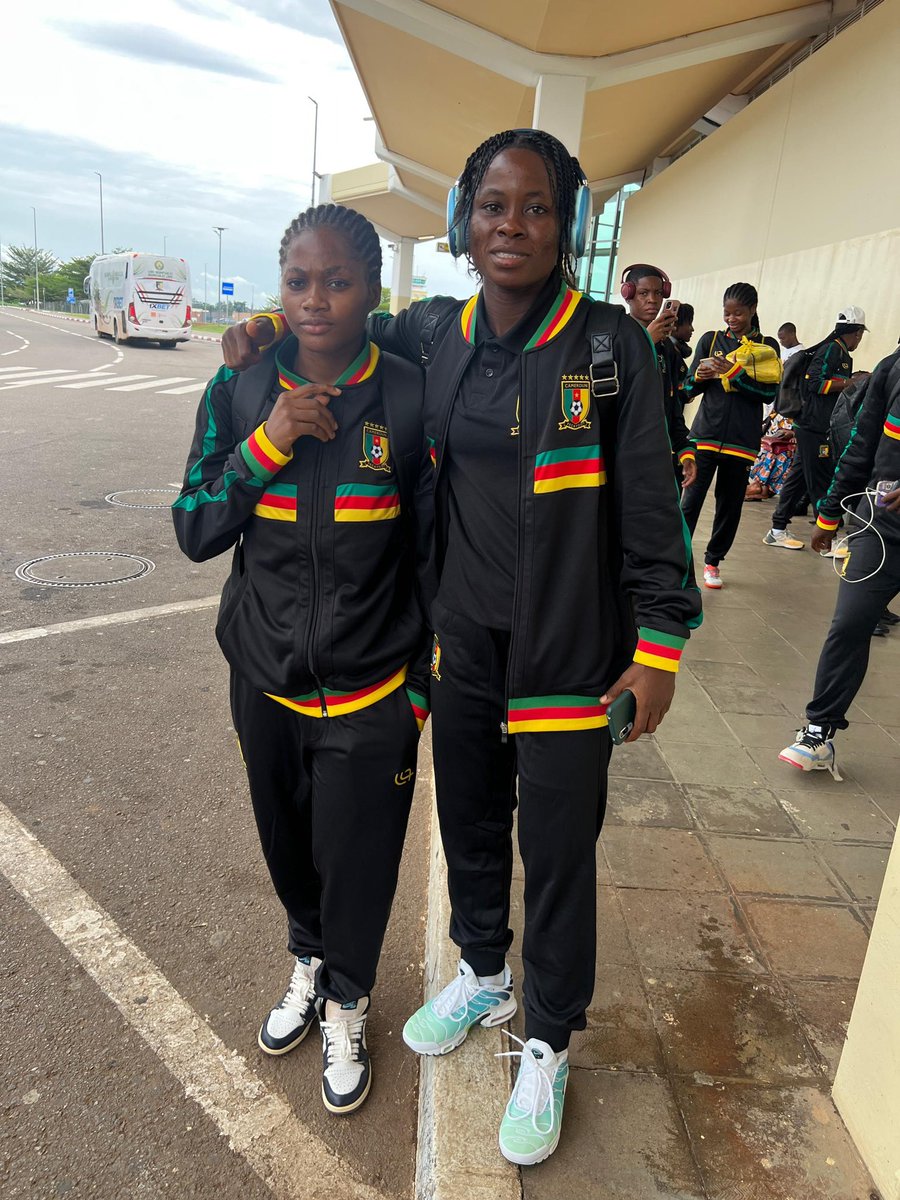 LionnesIndompt1's tweet photo. Les Lionnes U17 ont quitté Yaoundé via l’aéroport international de Nsimalen, pour Nairobi. Elles y affronteront leurs homologues Kenyanes le 20 avril 2025 pour le compte de la 3ème journée des éliminatoires de la Coupe du Monde Féminine FIFA U17 2025.
#U17FIFAWWC2025Q| #KENCMR https://t.co/eDtupP4HgE
