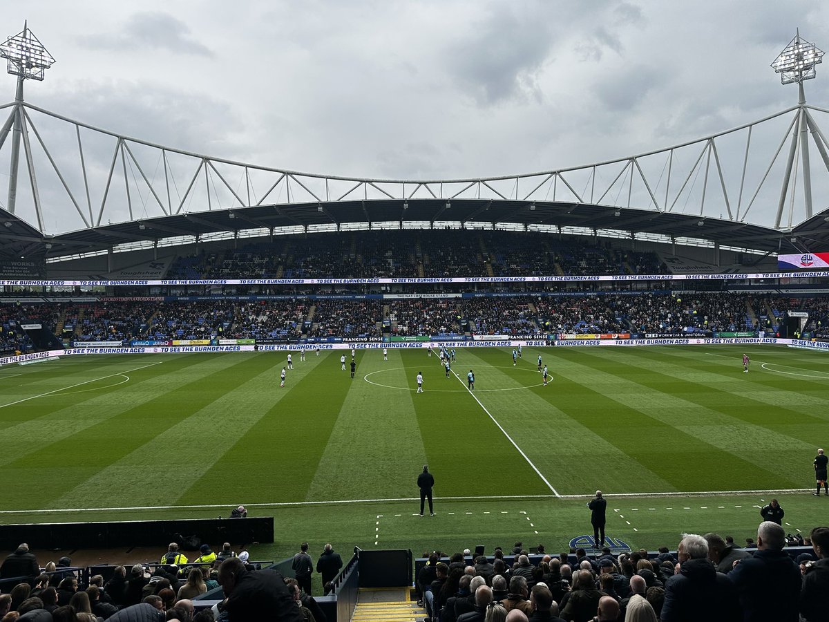 Cllr Andy Morgan (@boltontory) on Twitter photo Day 339: This afternoon we were very kindly invited to the match by <a href="/OfficialBWFC/">Bolton Wanderers</a>.
A disappointing afternoon dealing a blow to our playoff ambitions.
Despite dominating possession with 63%, we struggled to create any clear cut chances, managing only one shot on target. ļæ¼ ļæ¼ Day 339: This afternoon we were very kindly invited to the match by <a href="/OfficialBWFC/">Bolton Wanderers</a>.
A disappointing afternoon dealing a blow to our playoff ambitions.
Despite dominating possession with 63%, we struggled to create any clear cut chances, managing only one shot on target. ļæ¼ ļæ¼