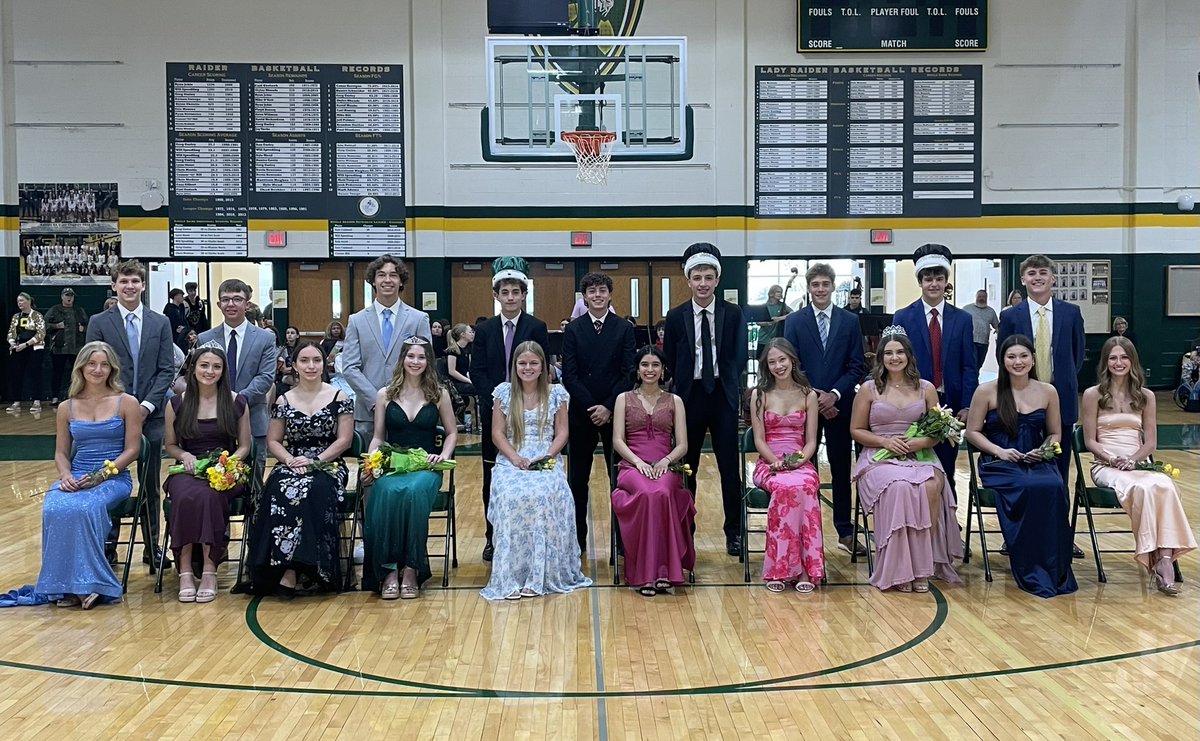 Dr. Todd Dain (@smsouthtdain) on Twitter photo Congratulations to our 2025 Heritage Candidates and Court! <a href="/smsheritage/">SMS Yearbook</a>
2nd Attendants: Charlie Eyler &
Anne Hance. 1st Attendants: Matthew Burns & Kaitlyn Barrett.
King Ian Dodson
Queen Katie Hull
#RaiderPride🔰 #CultureWins Congratulations to our 2025 Heritage Candidates and Court! <a href="/smsheritage/">SMS Yearbook</a>
2nd Attendants: Charlie Eyler &
Anne Hance. 1st Attendants: Matthew Burns & Kaitlyn Barrett.
King Ian Dodson
Queen Katie Hull
#RaiderPride🔰 #CultureWins