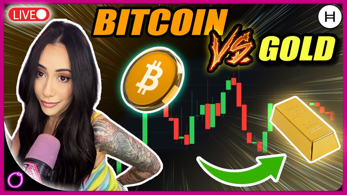 CryptoWendyO's tweet image. JOIN ME LIVE NOW WITH:
Crypto things you might have missed:
-Bitcoin vs gold historical 150-day pattern
- $XRP outperformed ETH for 6 months
-HashKey launches first XRP Tracker Fund
- @hedera community announcement👀
-@arbitrum update for transactions
-Liz Warren predicts a…