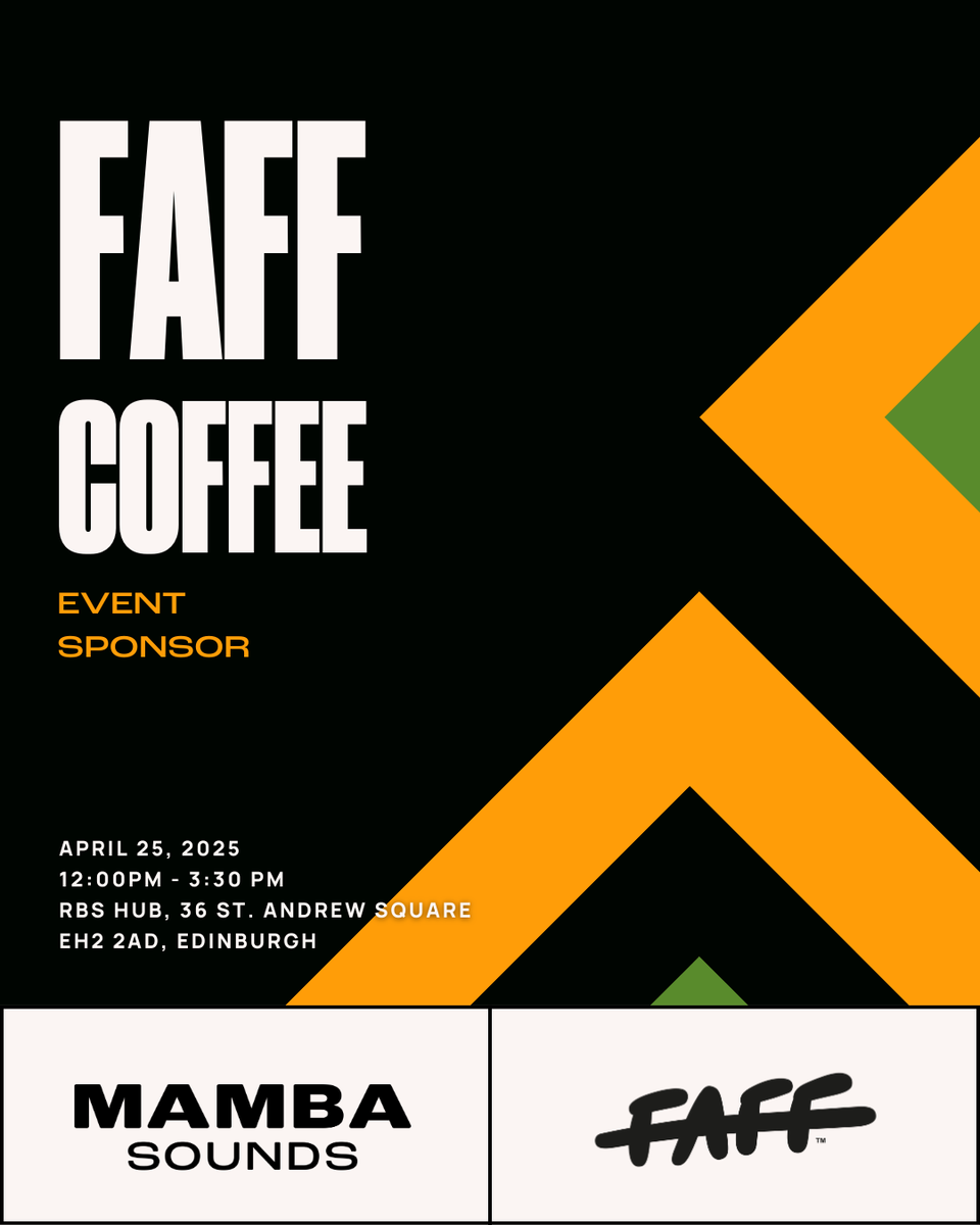 Shoutout to <a href="/faffcoffee/">FAFF COFFEE</a> for fuelling the Mamba Sounds launch on April 25.
Real coffee. Real culture.
We keep it intentional—always. #MambaSounds #FAFF