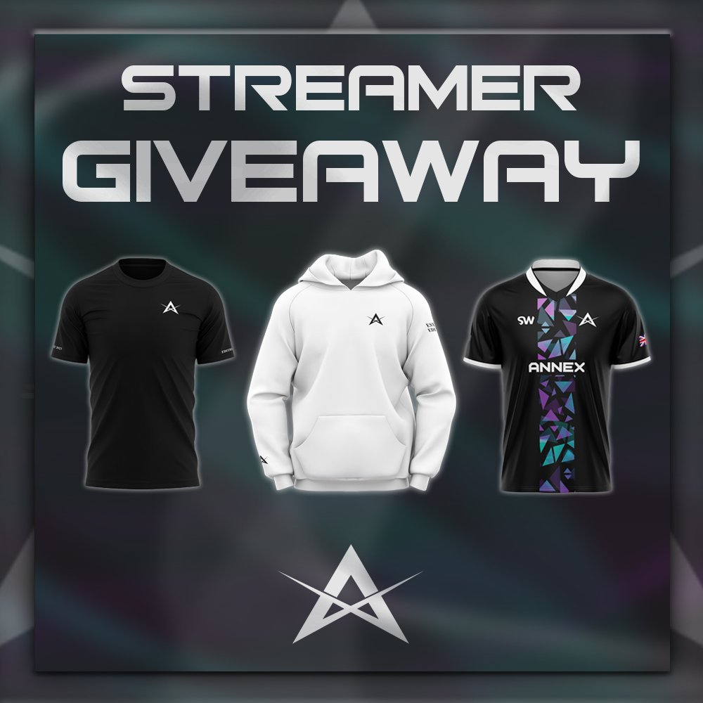 ππ§π§ππ±Β ππ¬π©π¨π«ππ¬ π΄ (@annexesport) on Twitter photo Easter Giveaway to Welcome <a href="/Midgxt/">Loz</a> and <a href="/zzFinan/">Finan</a>!
βοΈPrize Set
- Each streamer will giveaway - 1 x Jersey , Hoodie , T-shirt.
β‘οΈFollow the below for a chance to win !
- <a href="/Midgxt/">Loz</a> and tiktok.com/@lozsco11
- <a href="/zzFinan/">Finan</a> and twitch.tv/zfinan
- <a href="/AnnexEsport/">ππ§π§ππ± ππ¬π©π¨π«ππ¬ @ ALGS OPEN π΄</a>
- Retweet this Easter Giveaway to Welcome <a href="/Midgxt/">Loz</a> and <a href="/zzFinan/">Finan</a>!
βοΈPrize Set
- Each streamer will giveaway - 1 x Jersey , Hoodie , T-shirt.
β‘οΈFollow the below for a chance to win !
- <a href="/Midgxt/">Loz</a> and tiktok.com/@lozsco11
- <a href="/zzFinan/">Finan</a> and twitch.tv/zfinan
- <a href="/AnnexEsport/">ππ§π§ππ± ππ¬π©π¨π«ππ¬ @ ALGS OPEN π΄</a>
- Retweet this