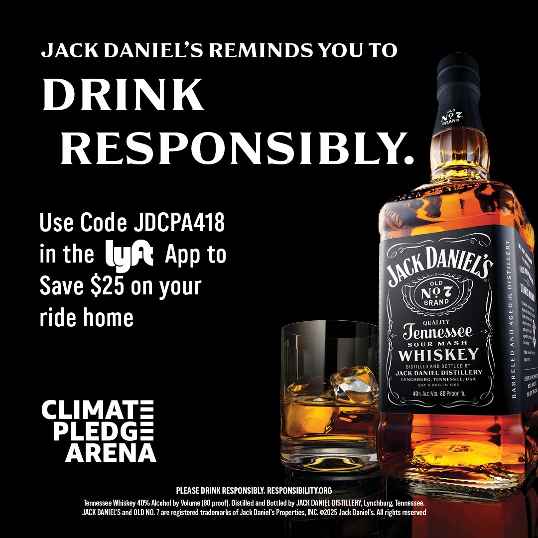 Climate Pledge Arena (@climatearena) on Twitter photo Gone fishin' 🎣
🚪| 6:00 PM*
🎤| 7:30 PM*
ℹ️| bit.ly/25PhishFAQ
🍹| New Amsterdam Vodka
During tonight's event you can also visit the <a href="/JackDaniels_US/">Jack Daniel's</a> Bar on LL2 (Section 24) for a chance to win upgrades seats!
*times are subject to change Gone fishin' 🎣
🚪| 6:00 PM*
🎤| 7:30 PM*
ℹ️| bit.ly/25PhishFAQ
🍹| New Amsterdam Vodka
During tonight's event you can also visit the <a href="/JackDaniels_US/">Jack Daniel's</a> Bar on LL2 (Section 24) for a chance to win upgrades seats!
*times are subject to change