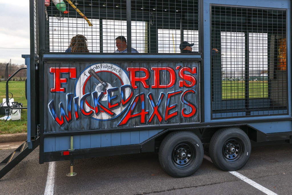 FordsOnTheRoad's tweet photo. Have you tried our Axe trailer? 🪓

This fun feature can be an add on to your Ford's On The Road or Ford's Wicked Catering booking.
--
To see our menu, please visit: https://t.co/urC3QwpqNz

📧 ana@fordsfishshack.com to book @fordsOTR for your next event! https://t.co/PaP6rkr8XM