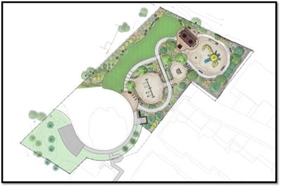 Construction for the Eaglebend Park Improvements project is set to begin on Wednesday, April 23. The project is expected to be substantially completed by October 2025, with the final landscaping phase in Spring 2026. cvcpl.us/F0OBVNa