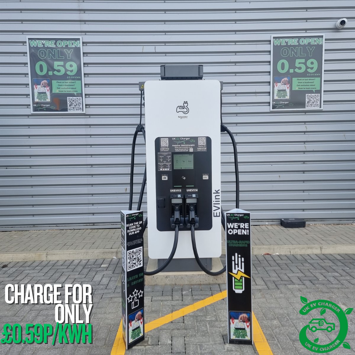 UKEVCHARGER_'s tweet image. New look, same power ⚡
Fresh banners and signage are going live across the network.
Easy to spot. Even easier to charge.
#EVSignage #ChargeAndGo #EVInfrastructure #ukevcharger #peterborough #bankholiday #hamptonhargate