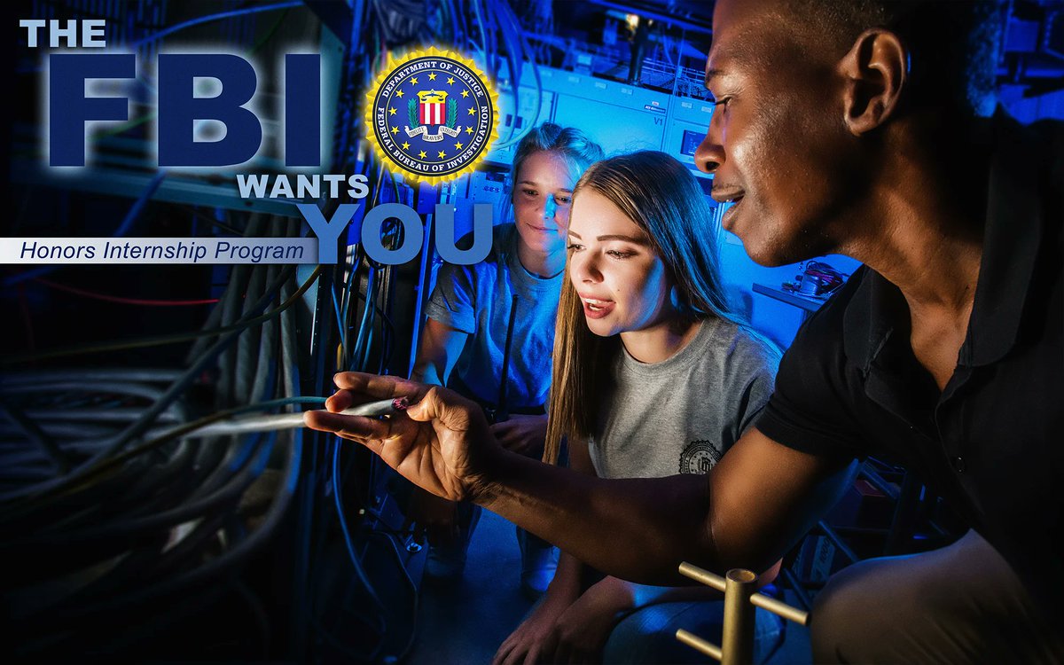 It's time for college students to apply for the #FBI Honors Internship for summer 2026. The application window is open through May 2nd. Head to FBIjob.gov to apply. Look for the students and graduates section.