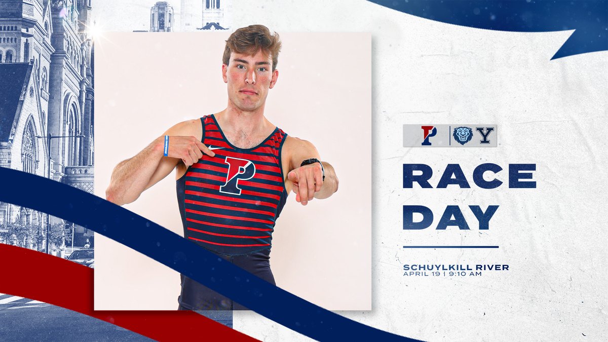 See you out on the Schuylkill this morning! Blackwell and Colgan Cups on the line, let's get them to Boathouse Row.
  9:10 a.m. – 4V8/5V8
  9:30 a.m. – 3V8
  9:50 a.m. – 2V8 (Colgan Cup)
  10:10 a.m. – 1V8 (Blackwell Cup)

#FightOnPenn 🔴🔵