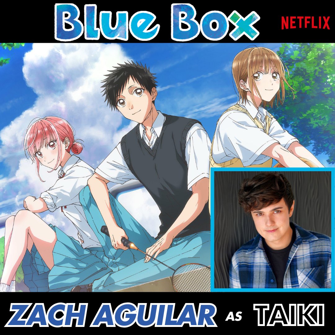 Thrilled to say I voice Taiki in Blue Box on Netflix! Thankful to be a part of this amazing cast. Go watch the show! All 25 episodes are streaming on Netflix NOW. It’ll give you the feels :)