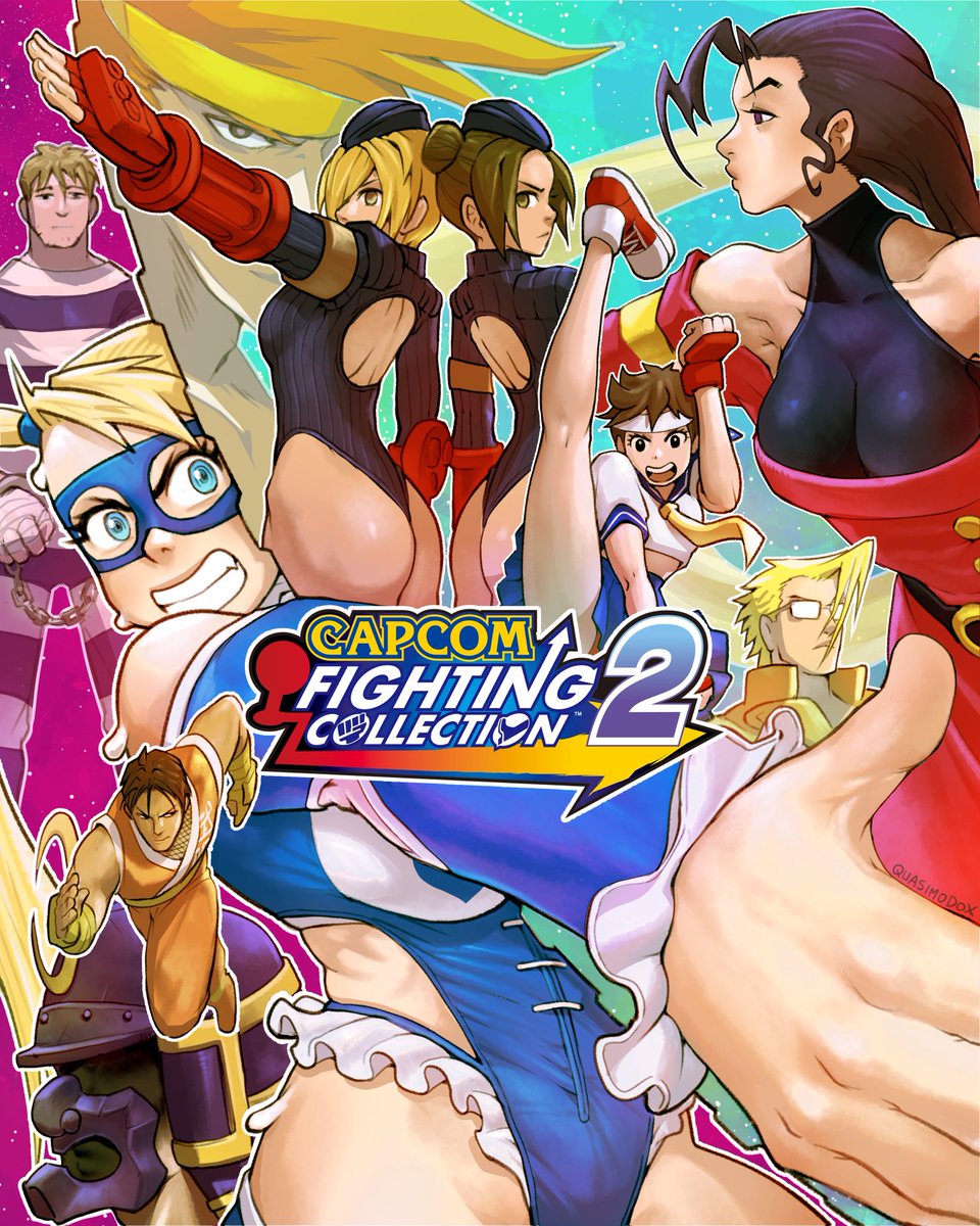 Quasimodox (@quasimodox) on Twitter photo R. Mika is Ready! 😤
Honored to have the opportunity to create a Street Fighter Alpha 3 Upper art for the upcoming Capcom Fighting Collection 2. Thank you <a href="/CapcomUSA_/">Capcom USA</a> ! #Ad R. Mika is Ready! 😤
Honored to have the opportunity to create a Street Fighter Alpha 3 Upper art for the upcoming Capcom Fighting Collection 2. Thank you <a href="/CapcomUSA_/">Capcom USA</a> ! #Ad