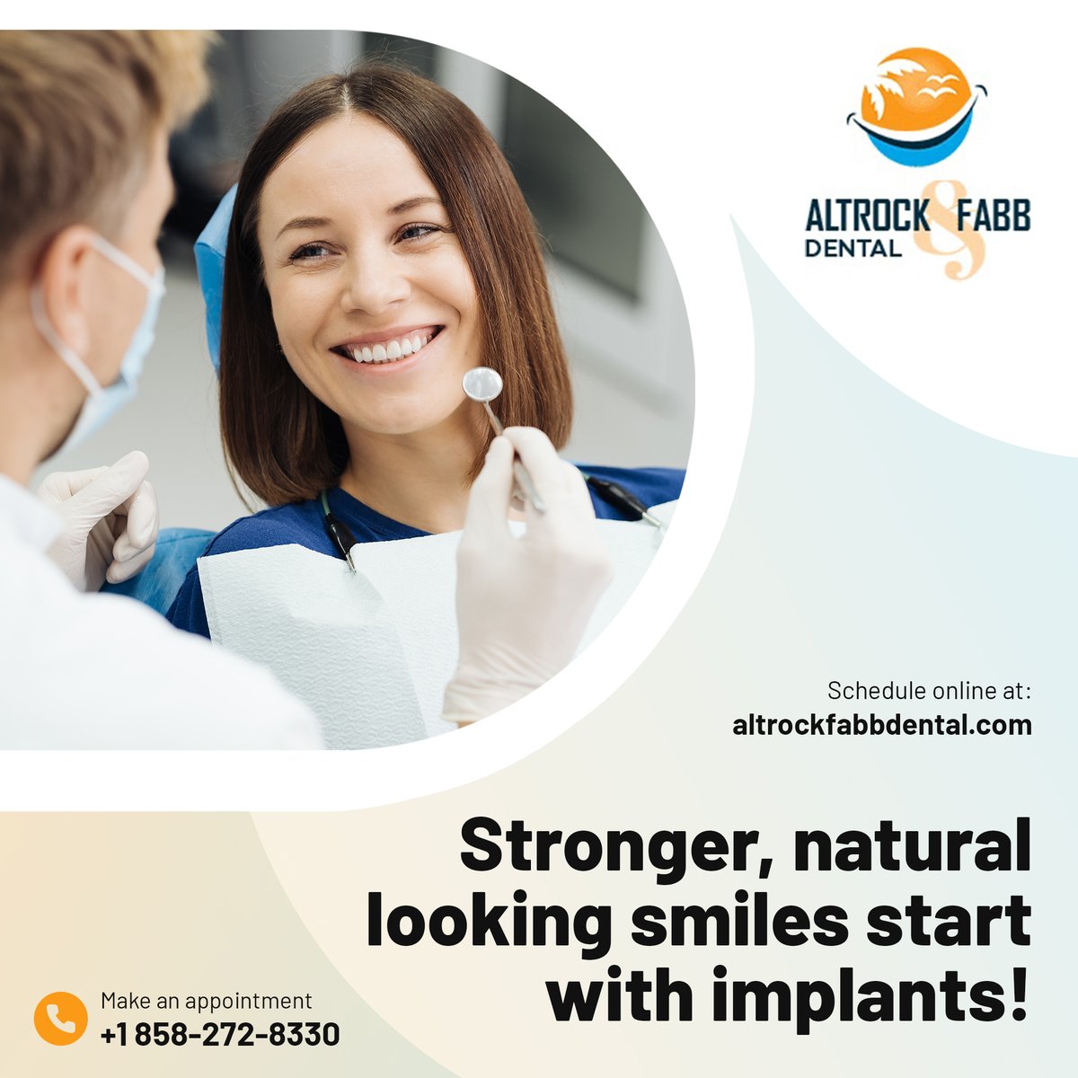 AltrockD's tweet photo. 🦷 April Blog: What Are Dental Implants &amp; How Do They Work?

Missing teeth? Dental implants offer a permanent, natural-looking solution that restores function and confidence.

Read our latest blog to learn more! 🔗 https://t.co/IJ1M5U5MHe

#DentalImplants #SmileRestoration https://t.co/2mhGviPopd