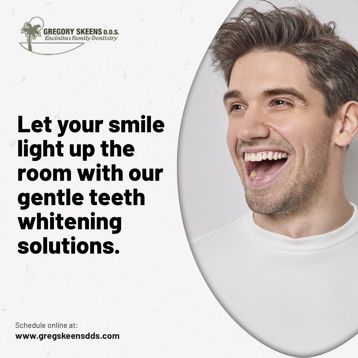 Let your smile light up the room with our gentle teeth whitening solutions. At Encinitas Family Dentistry, we brighten your smile while ensuring your comfort every step of the way.

#dentalcare #cosmeticdentistry #tooth